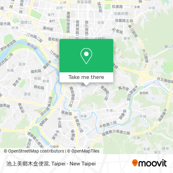 池上美鄉木盒便當 map