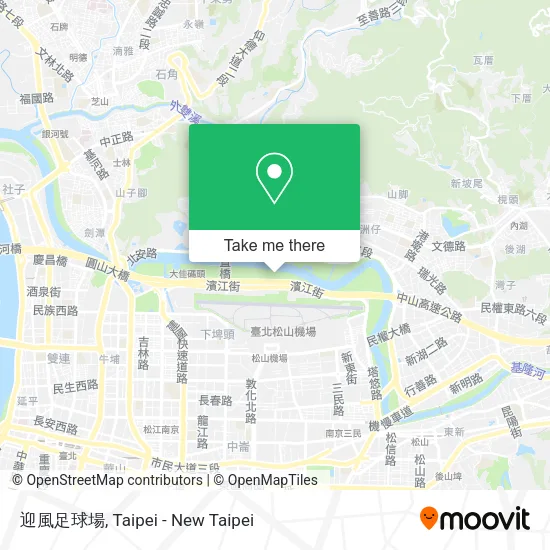 迎風足球場地圖
