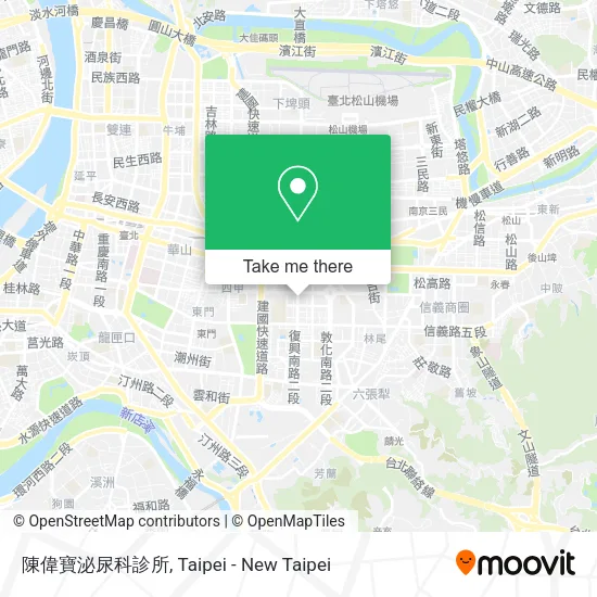 陳偉寶泌尿科診所地圖
