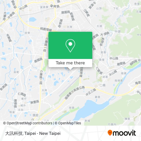 大訊科技 map