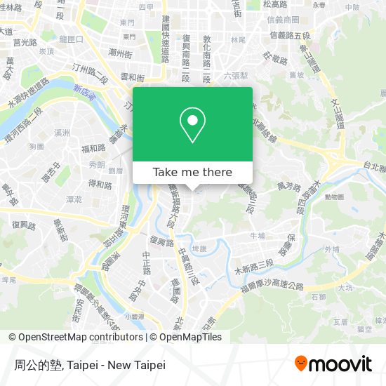 周公的墊地圖