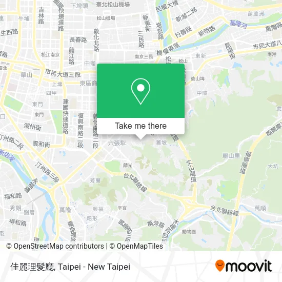 佳麗理髮廳地圖