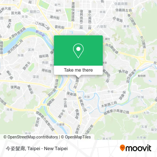 今姿髮廊地圖