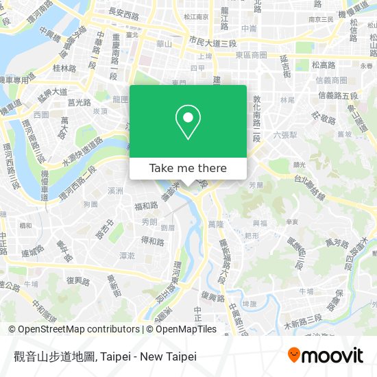 觀音山步道地圖 map