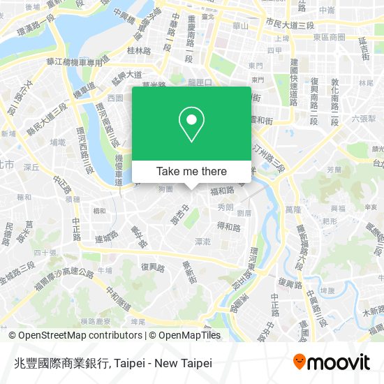 兆豐國際商業銀行地圖