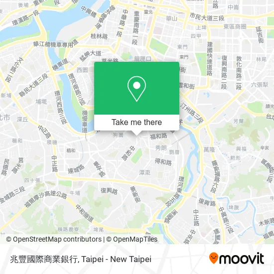 兆豐國際商業銀行 map