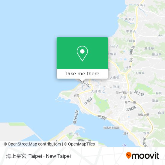 海上皇宮 map