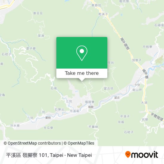 平溪區 嶺腳寮 101 map