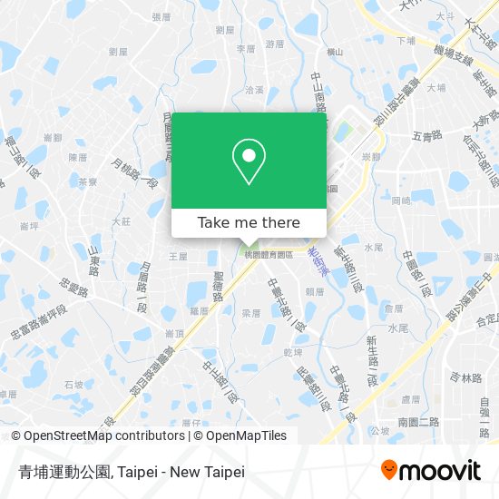 青埔運動公園 map