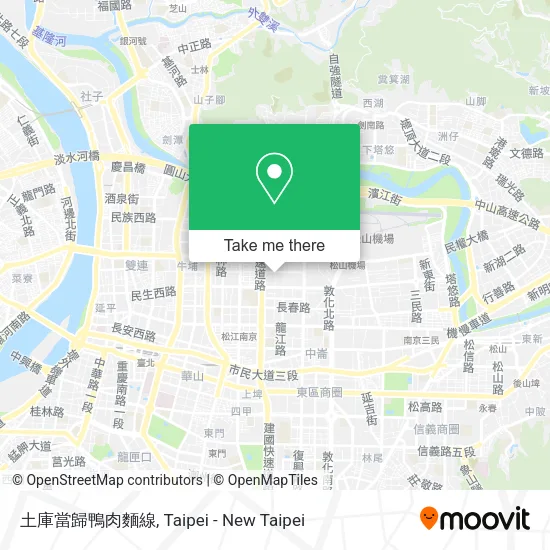 土庫當歸鴨肉麵線地圖