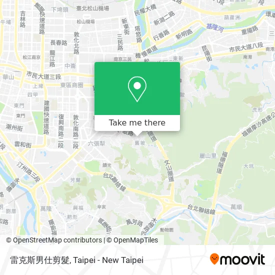 雷克斯男仕剪髮 map