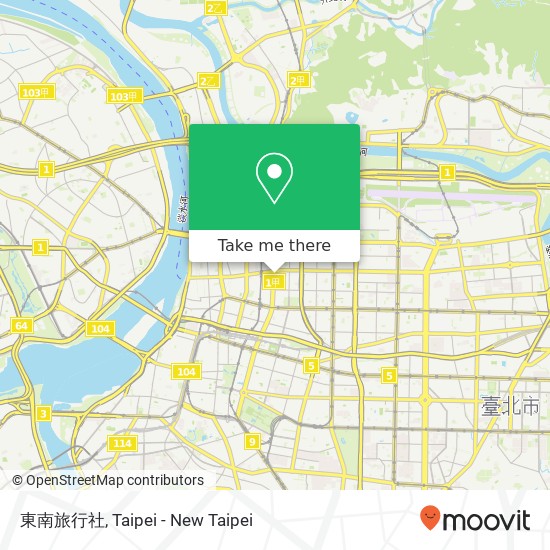 東南旅行社 map