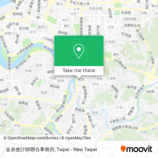 金鼎會計師聯合事務所地圖