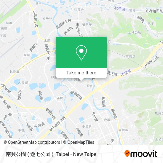 南興公園 ( 遊七公園 )地圖