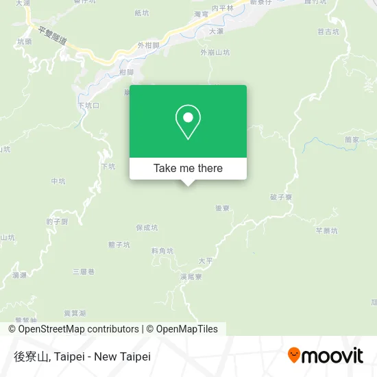 後寮山 map