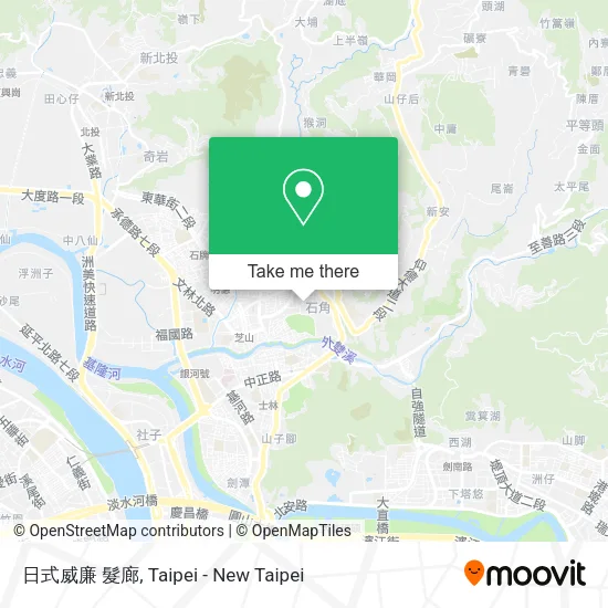 日式威廉 髮廊地圖