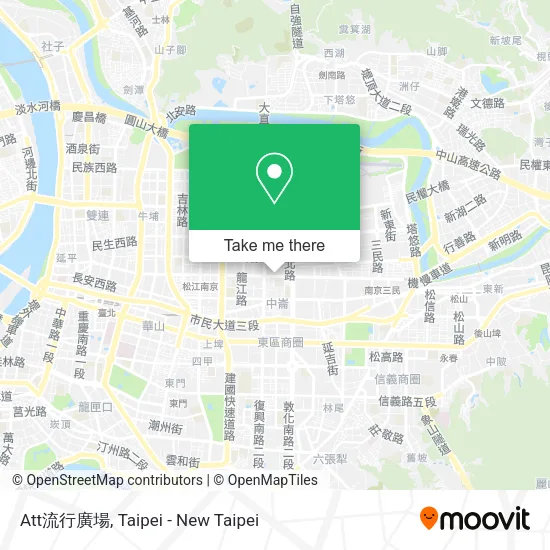 Att流行廣場地圖