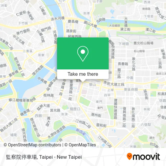 監察院停車場地圖