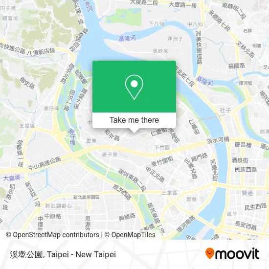 溪墘公園 map