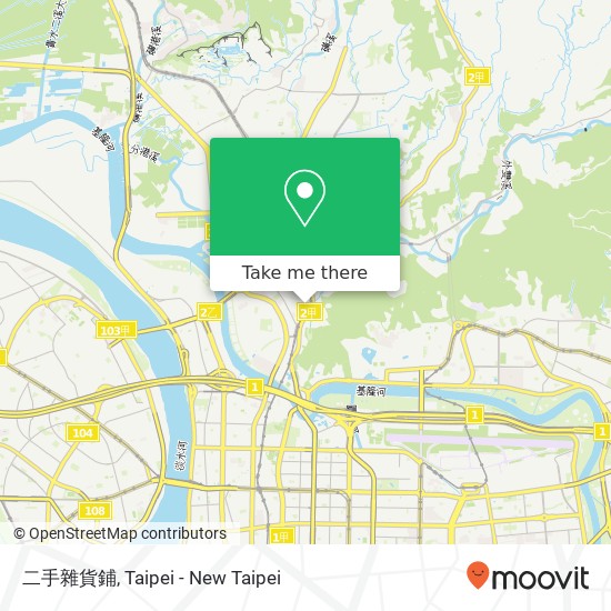 二手雜貨鋪 map