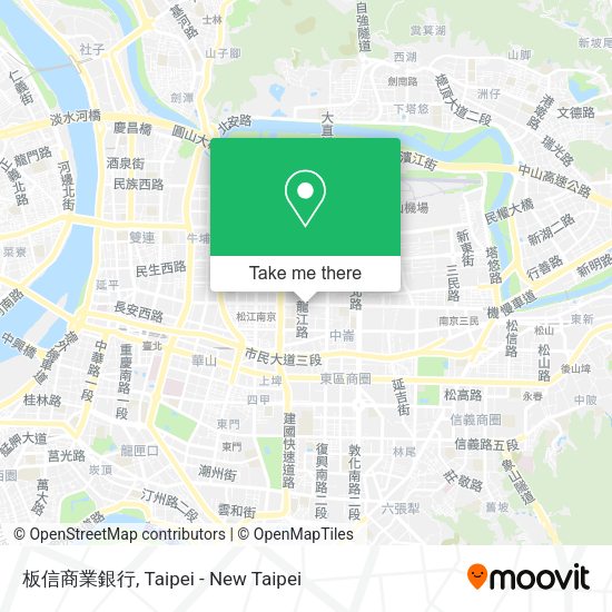 板信商業銀行地圖
