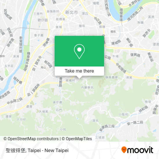 聖彼得堡地圖