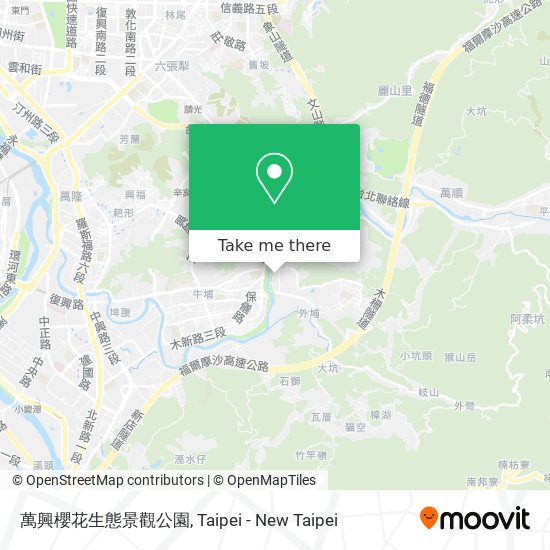 萬興櫻花生態景觀公園 map