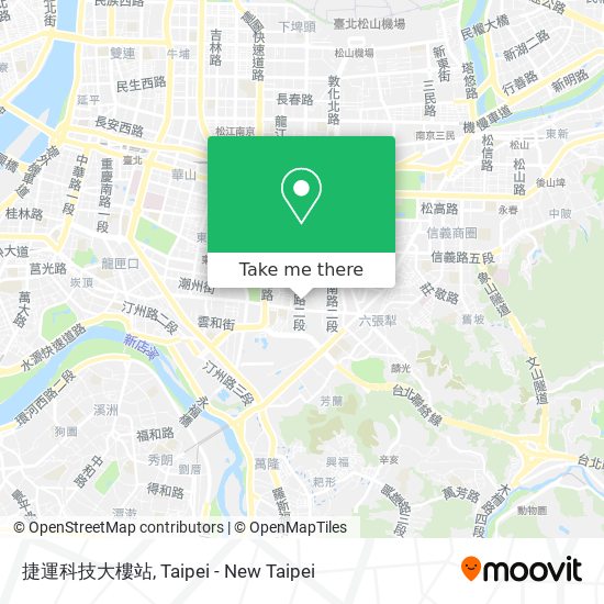 捷運科技大樓站 map