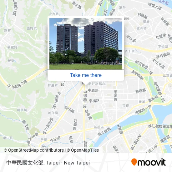中華民國文化部地圖
