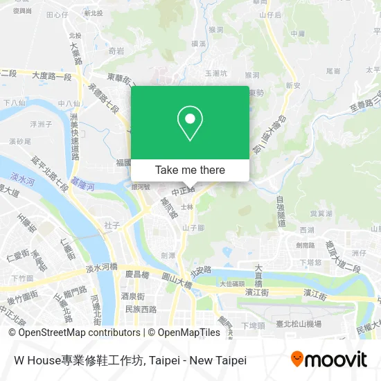 W House專業修鞋工作坊 map