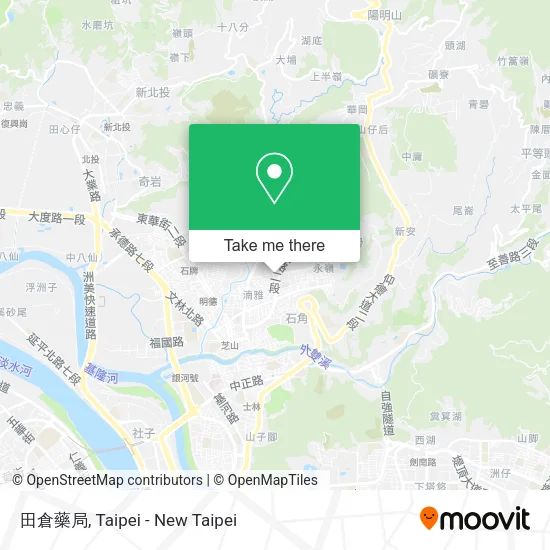 田倉藥局 map