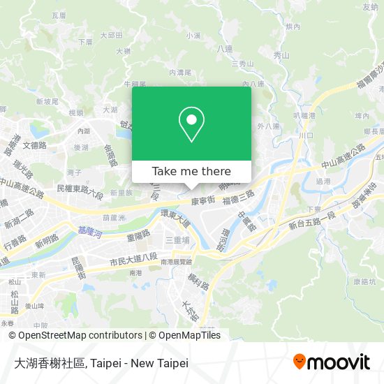 大湖香榭社區 map