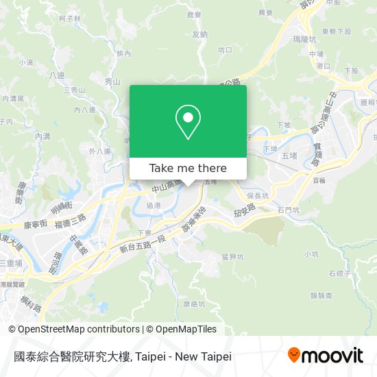 國泰綜合醫院研究大樓 map