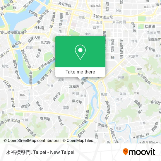 永福橫移門地圖