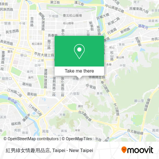 紅男綠女情趣用品店地圖