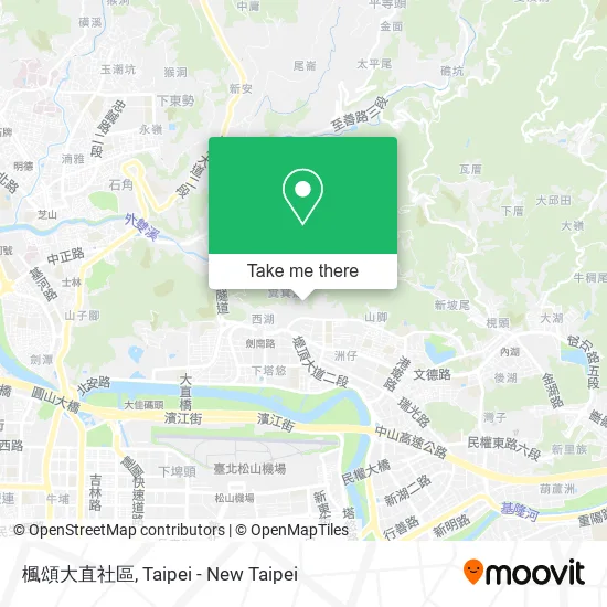 楓頌大直社區 map