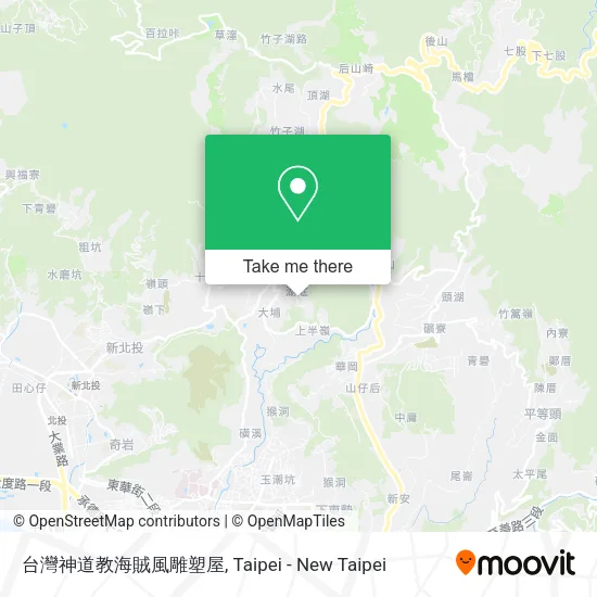 台灣神道教海賊風雕塑屋 map