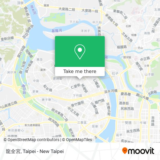 龍全宮 map