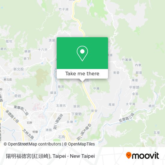 陽明福德宮(紅頭崎) map