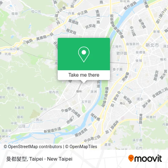 曼都髮型 map