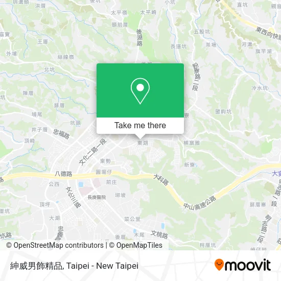 紳威男飾精品地圖