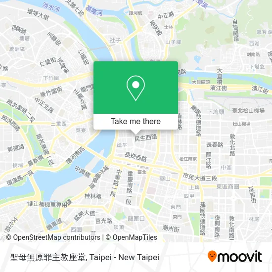 聖母無原罪主教座堂地圖