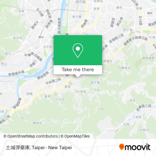 土城彈藥庫 map