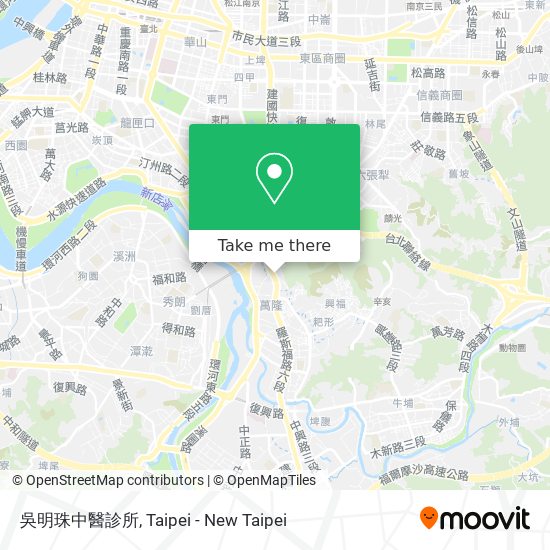 吳明珠中醫診所 map