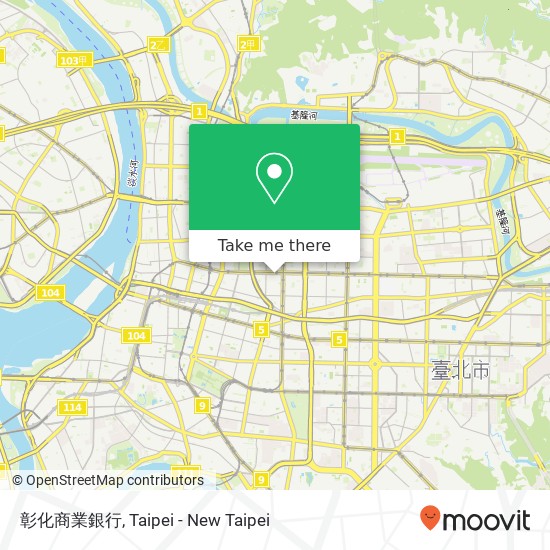 彰化商業銀行 map