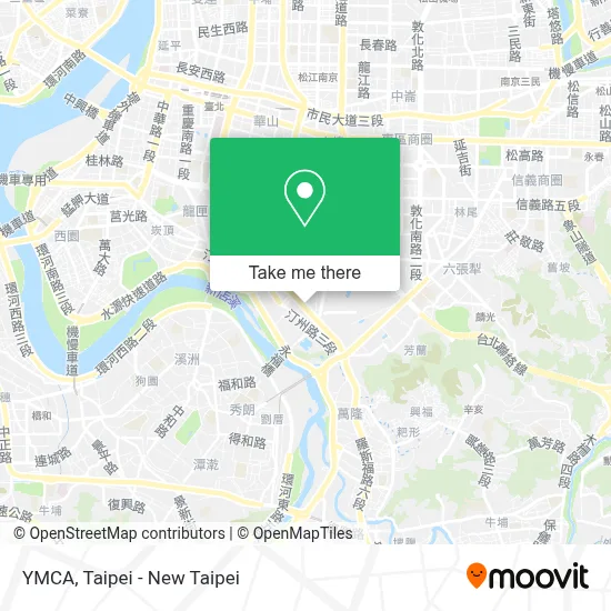 YMCA map