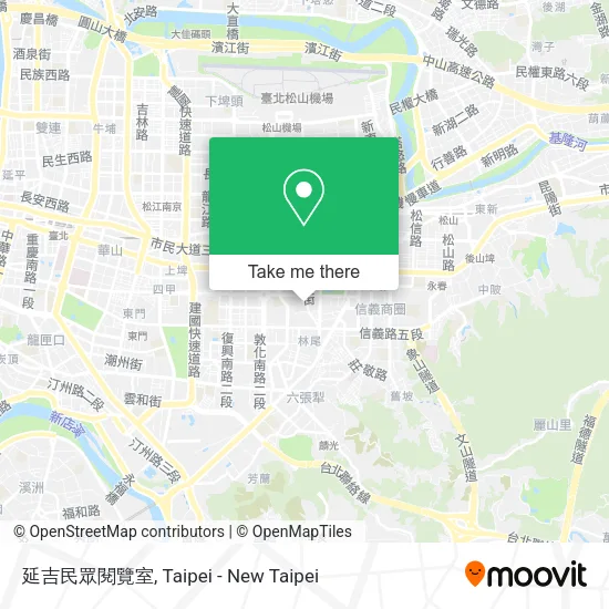 延吉民眾閱覽室地圖