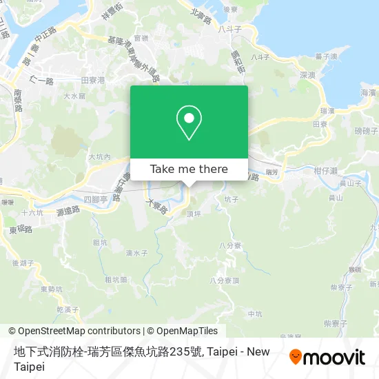 地下式消防栓-瑞芳區傑魚坑路235號 map