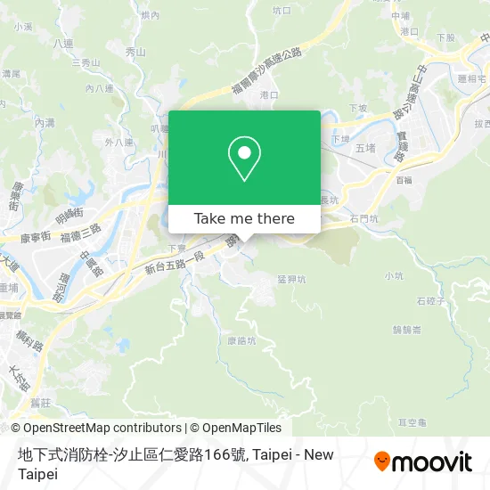 地下式消防栓-汐止區仁愛路166號 map
