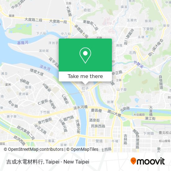 吉成水電材料行 map